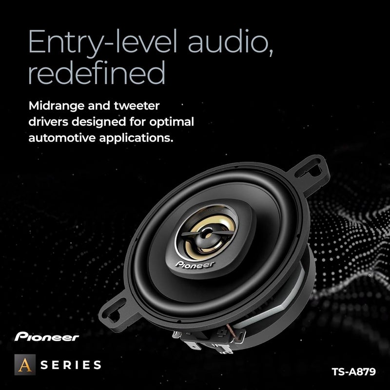 Pioneer مكبرات الصوت PIONEER TS-A879 A Series 3-1/2” 2-Way Coaxial (زوج) - 450 واط أقصى طاقة - Image 3